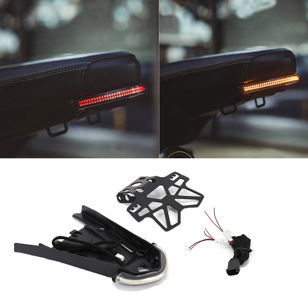 

Motorcycle Rear Lights LED Brake Light Tail Light Stop Turn Signal Direction Indicator Blinker For BMW R9T R NINE T Scrambler