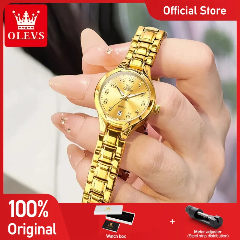 OLEVS 3650 Women Watch Luxury Original Brand Waterproof Luminous Quartz Watch Automatic Date Ladies Watches Bracelet Reloj New