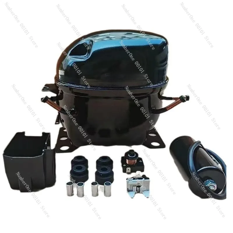Nouveau compresseur de réfrigération Dongbei, compatible réfrigérateur et congélateur, unité de refroidissement pour vitrine à gâteaux, réfrigérant 600A R290/134a