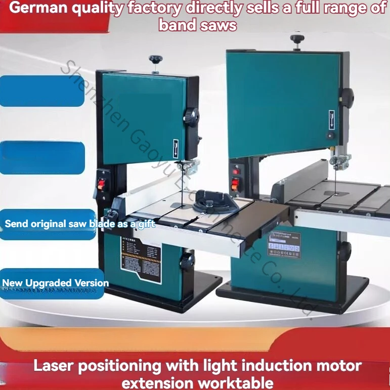 8 Inch Band Saw Wire Saw Machine Woodworking Curve Table Woodworking Shape Metal Saw Sawing Machine Small Household