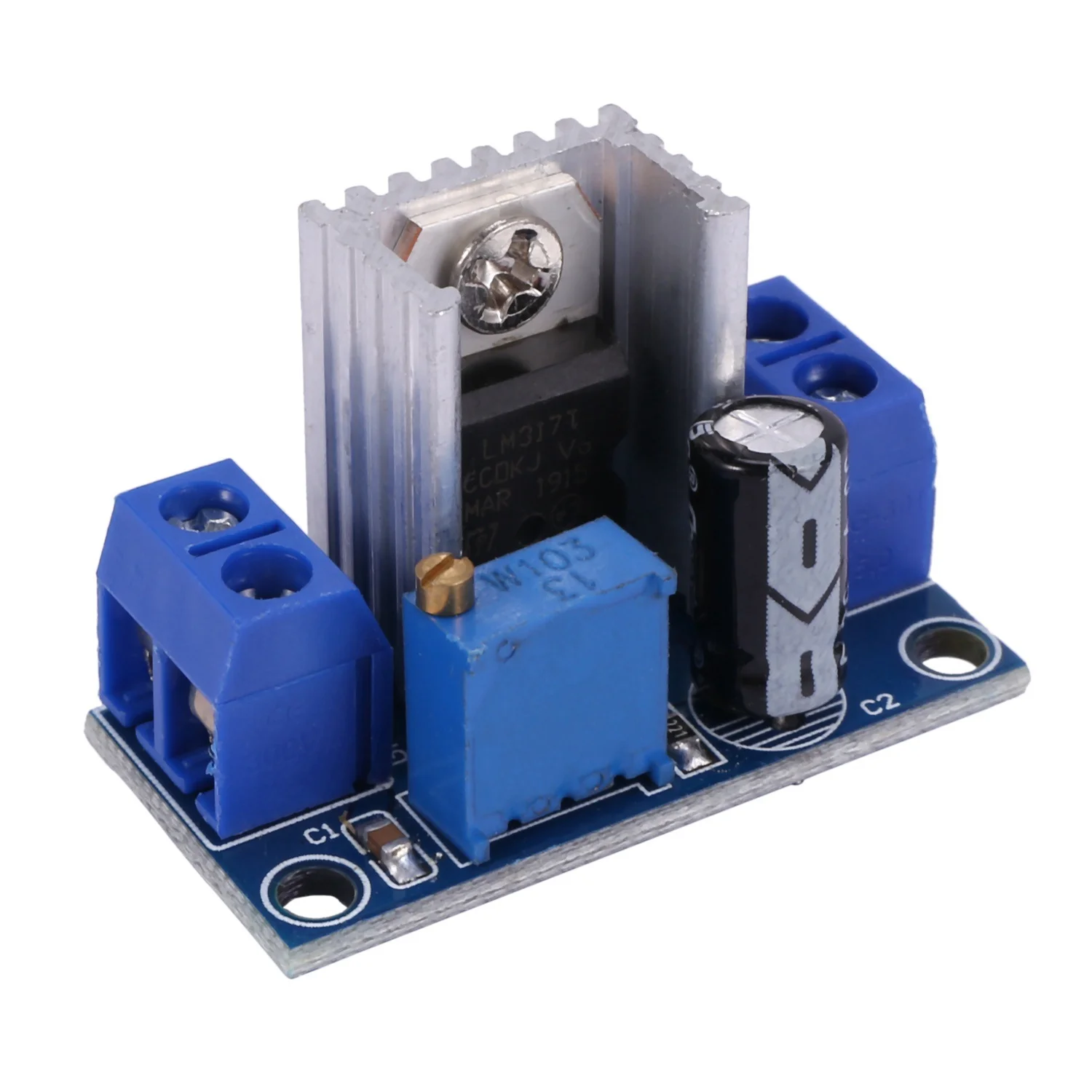 LM317 DC-DC 1.5A 1.2-37V Adjustable Power Supply Board DC Converter Buck Module Adjustable Linear Voltage Regulator