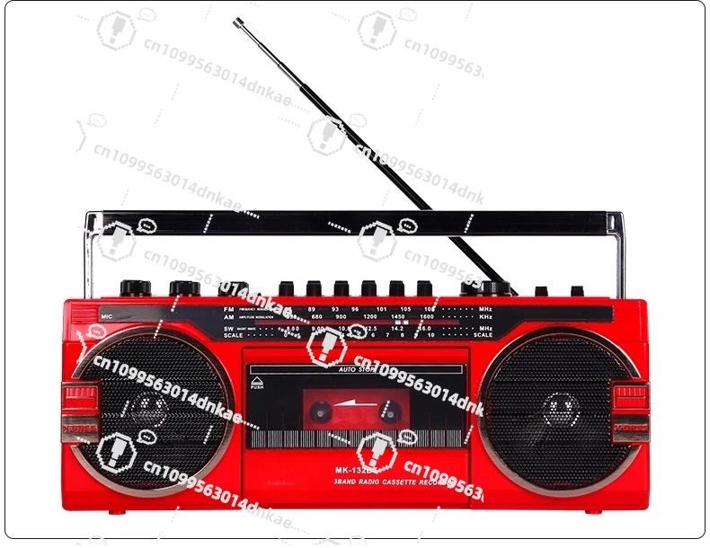 

Винтажный магнитофон, магнитофон, магнитофон, ретро-кассета, U-диск для пожилых людей, Bluetooth, радио, для обучения