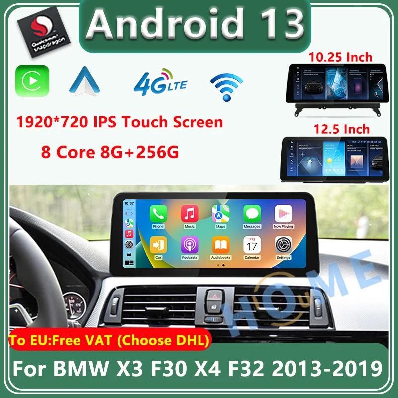 

Multimedia Player For BMW F30 F31 F34 F32 F33 2013 - 2017 WIFI Carplay Auto GPS Navigation HD IPS Touch Screen Andorid Car Radio