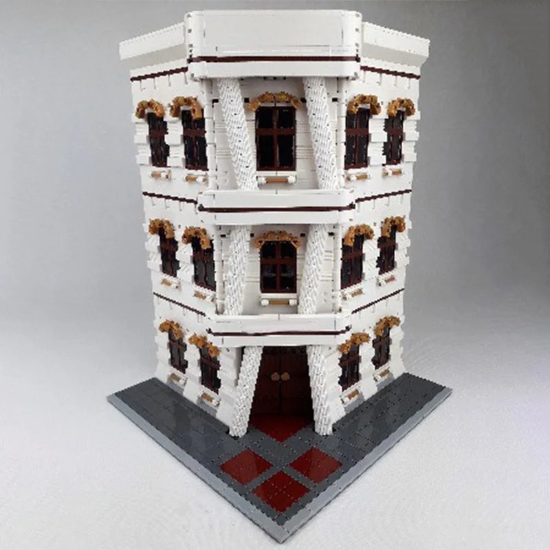 2303 قطعة MOC هاري P Tter Diagon Alley Gringotts نموذج بناء هدية الكريسماس كتل العمارة تجميع لعبة لتقوم بها بنفسك فكرة الإبداعية #2