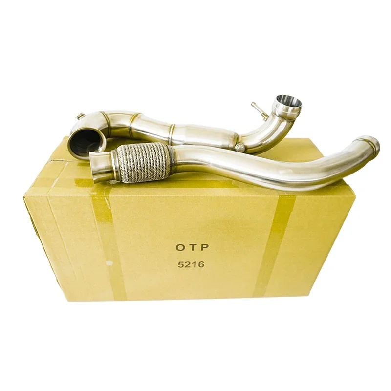 

OTP Exhaust Pipe For Ben* W176 A45 AMG C117 CLA45 X156 GLA45 SUS304 Stainless Steel High Performance Downpipe