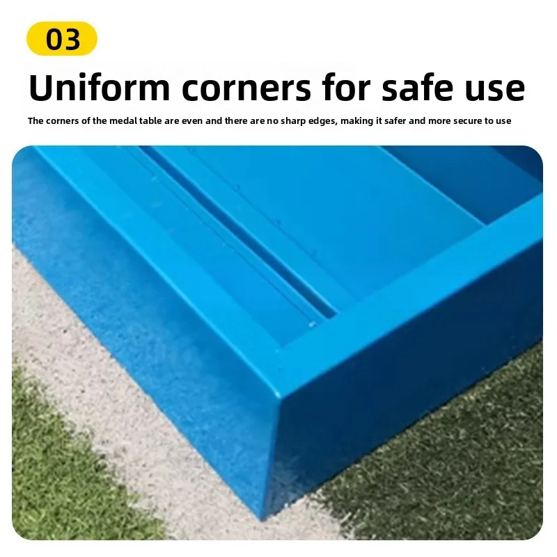 육상 경기용 스틸 단상, 성인 스포츠 대회용 고급 상, 컬러 장비