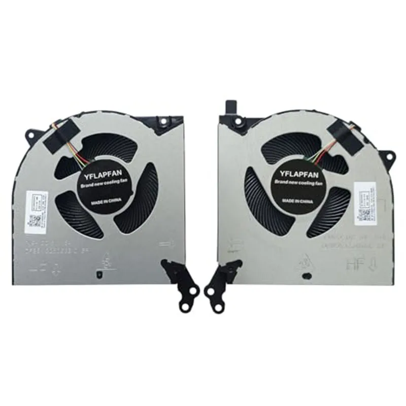 (1 Pair) New CPU GPU Cooling Fans Intended for Lenovo Legion 5 15IMH05 15IMH05H 5F10S13917 5F10S13914 Series Laptop DC5V