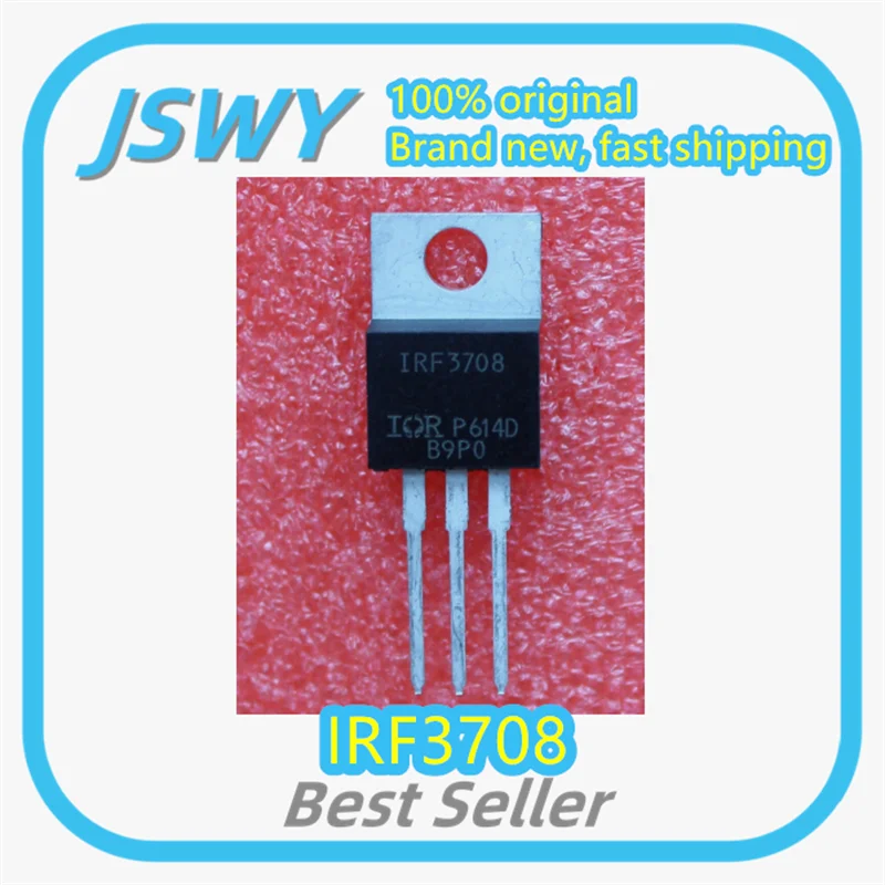 

(10/50pcs) IRF3708 TO-263 Field Effect Transistor Original Stock Electronics Brand New
