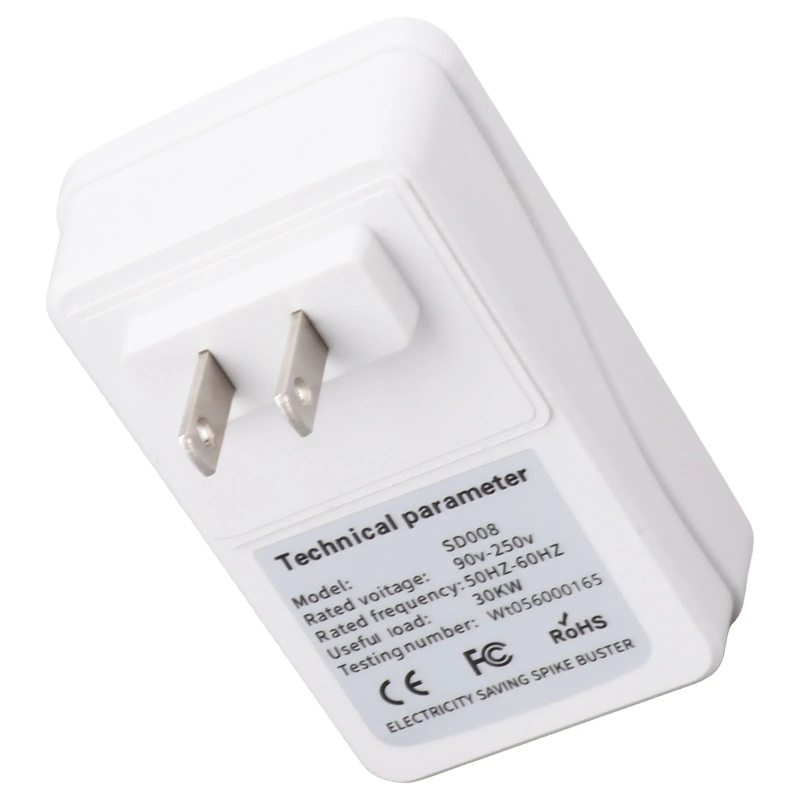 อุปกรณ์ประหยัดพลังงานเครื่องลดแรงดันไฟฟ้าที่เสถียรอุปกรณ์ประหยัดพลังงานสำหรับบ้านสำนักงานปลั๊ก90-250V