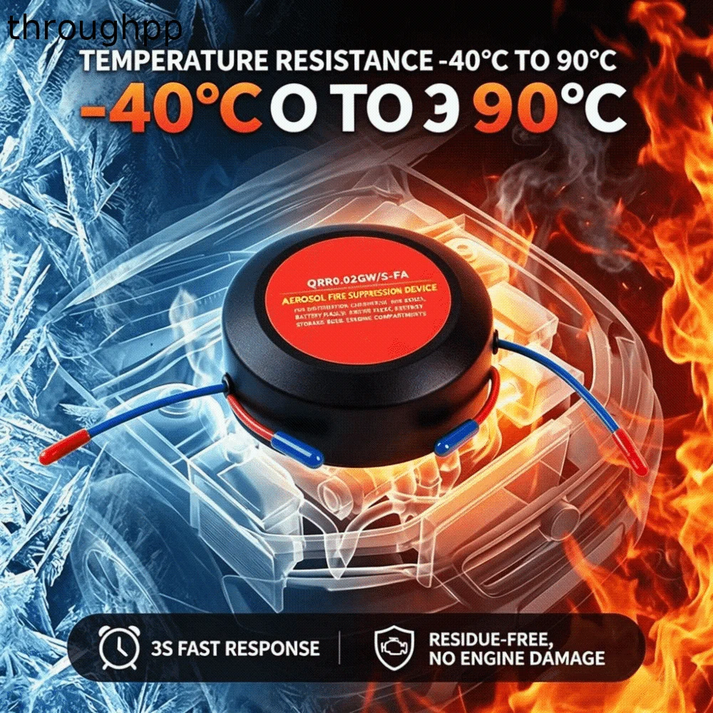 10g,20g,30g,40g Aerosol Automatic Self-Activating Fire Sticker Fire Suppression Hot Aerosol Extinguishing Sticker Device