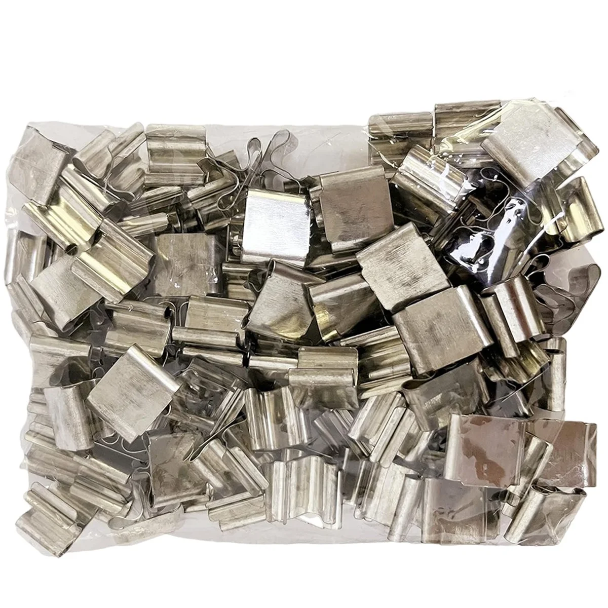 

New 100 PCS Metal Wick Sustainer,Wick Holder for Wood Wick Candle