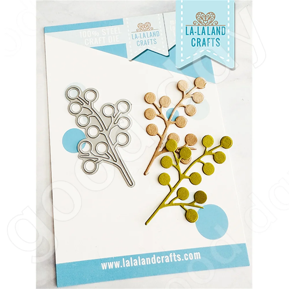

Branches and Leaves Metal Cutting Dies Scrapbook Diary Decoration Embossing Template Diy Greeting Card Handmade 2022 New Arrival