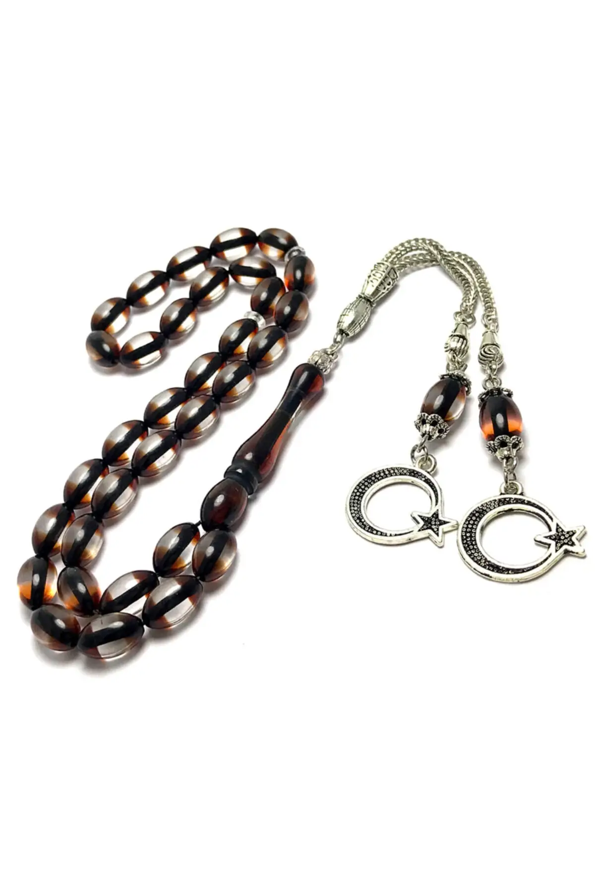 Powder Press Amber Tasbih rosary is the most beautiful and original accessory very special gift muslim islam worship