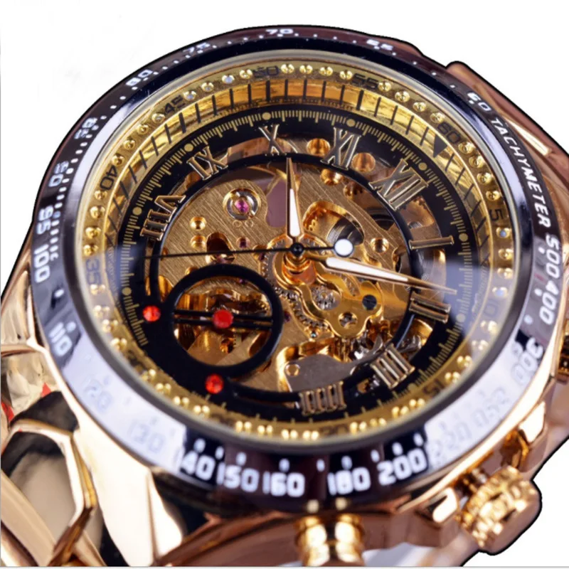 Official brand free shippingNew Product Watch Men's Fashion Casual Luminous Pointer Waterproof Automatic Mechanical W