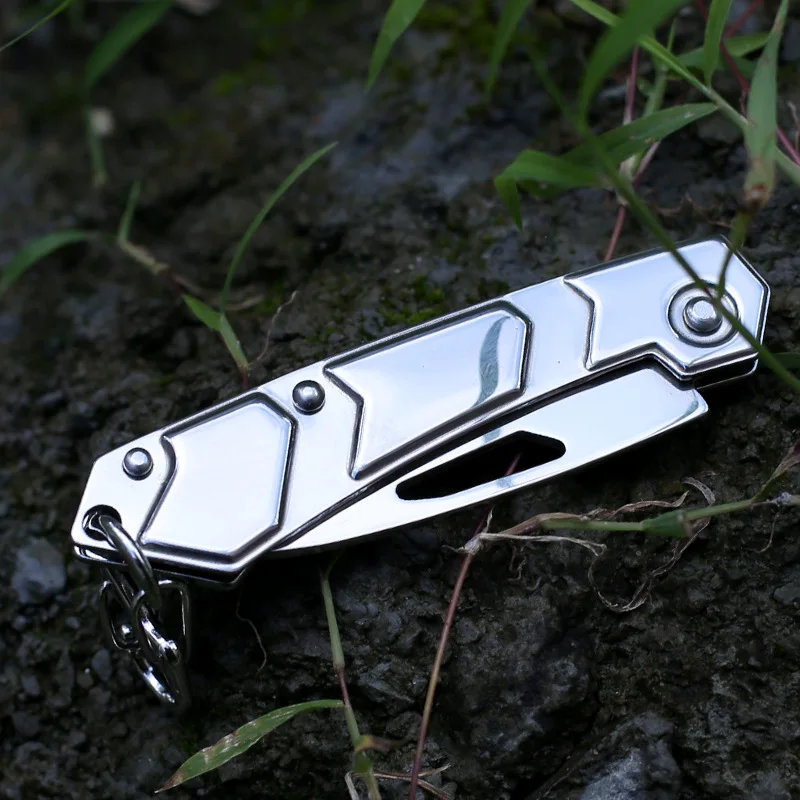 Camping Folding Knife Fruit Knife Outdoor Knife Sharp Blade Utility Knife Portable Hunting Knife Multi-function Pocket Knife image 3