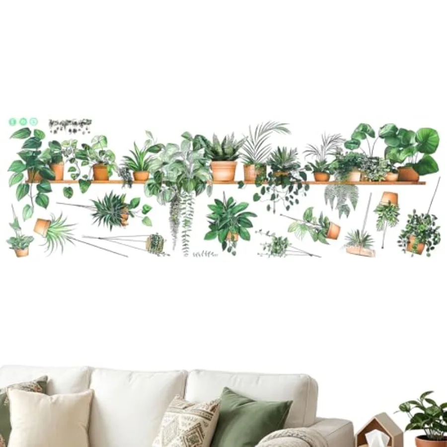 Nature Plant Wall S…