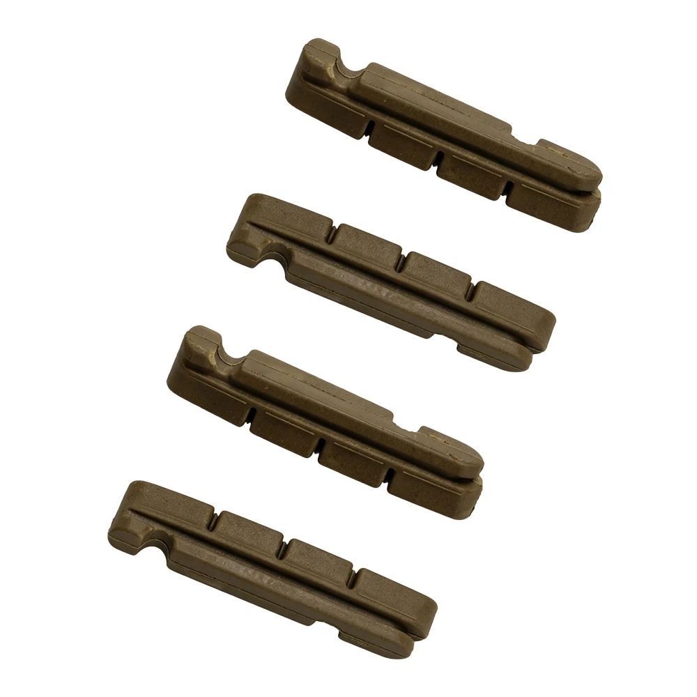 For Carbon Rim Brake Pads for For road Bikes For Cork For Compound For C Type Brake Shoes 5.4 x 0.9 x 1 For Cm Brown 2 Pair