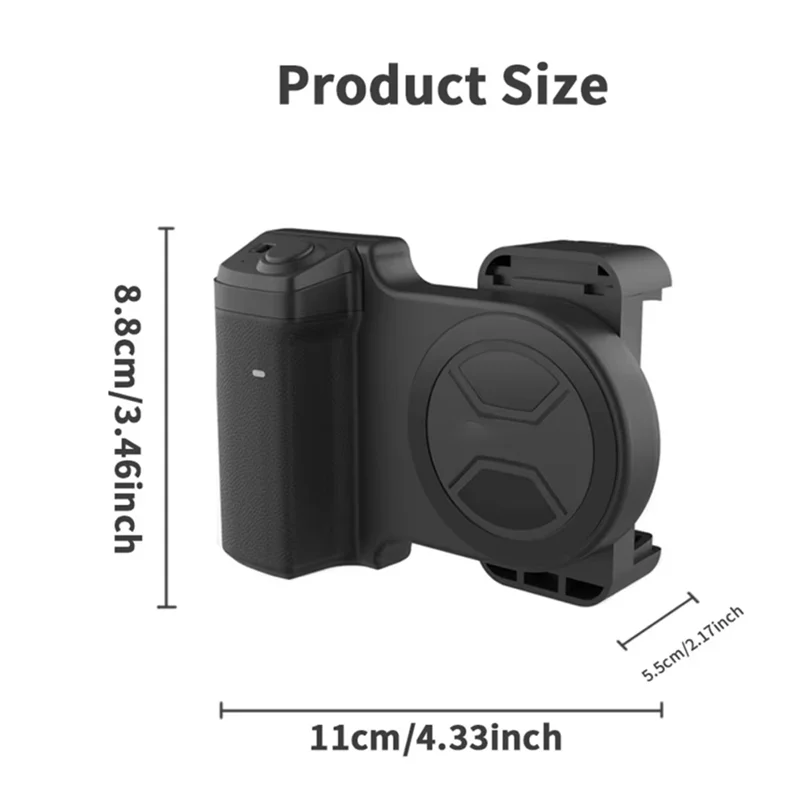 【Последние лекарства!】Смартфон, ручка для селфи, камера для мобильного телефона, ручка со съемным затвором, пульт дистанционного управления для Iphone 16/15/14 Vl