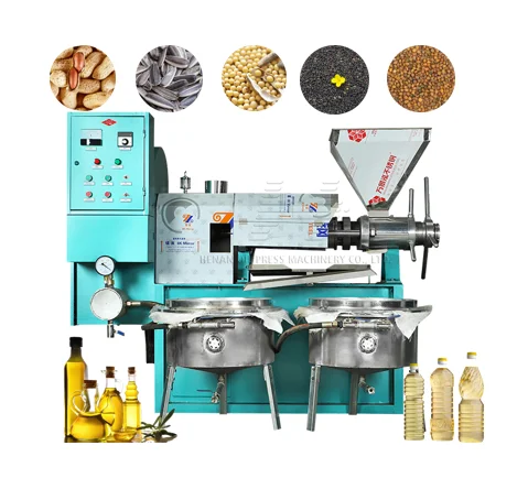 

Multi-functional Oil Press Machine for Peanut, Sunflower, Soybean, Rapeseed, Sesame & Coconut Oil Making