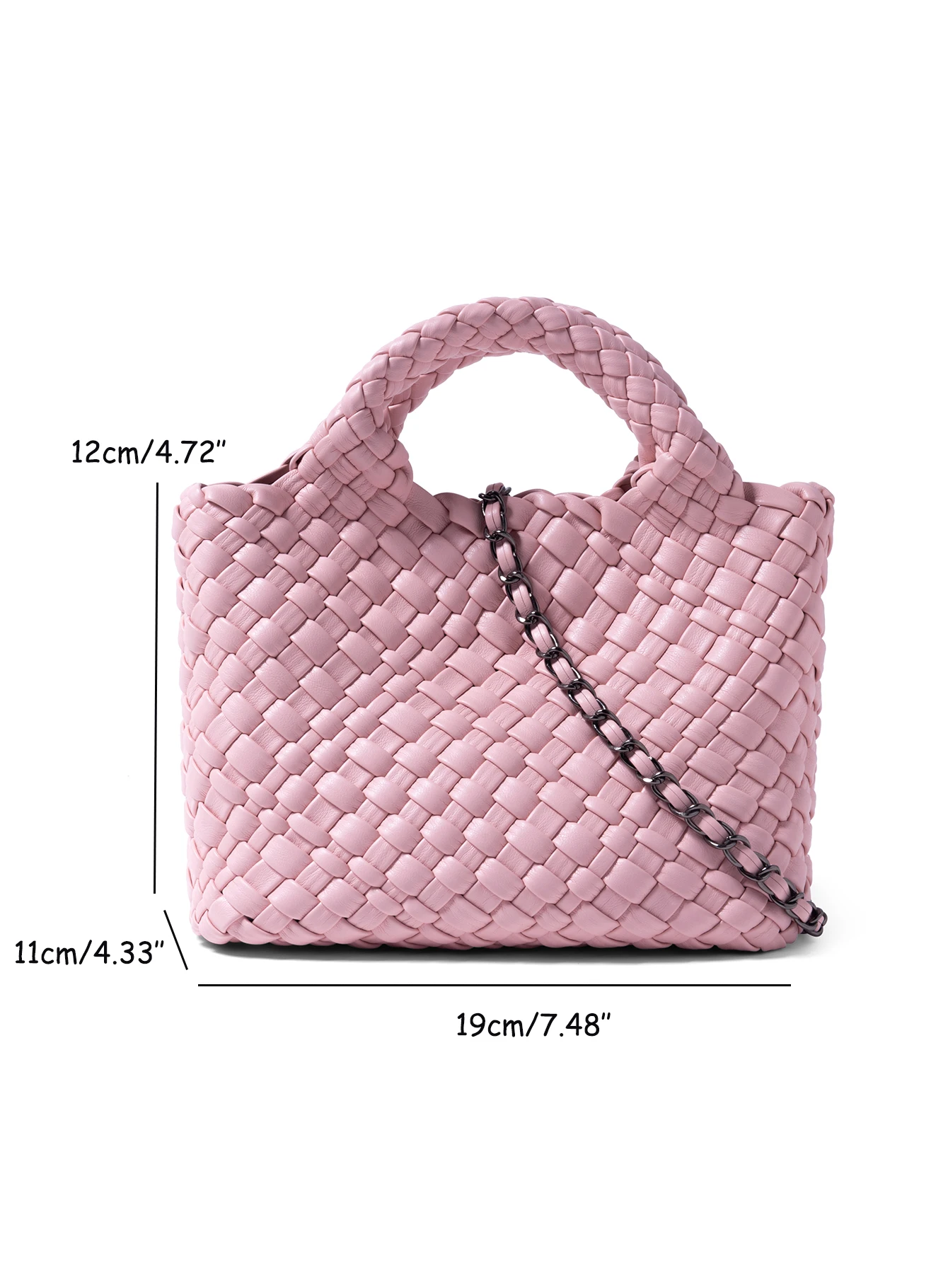 JIOMAY Handbag For Women 2024 New Woven Cabbage Basket Bag Mobile Phone Bag Crossbody Bag Bucket Bag Vacation Bag