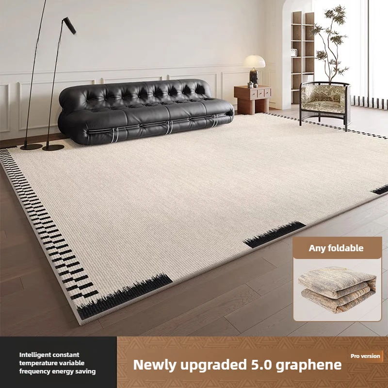 Foldable graphene electric carpet household floor heating mat heating floor mat living room heating floor mat