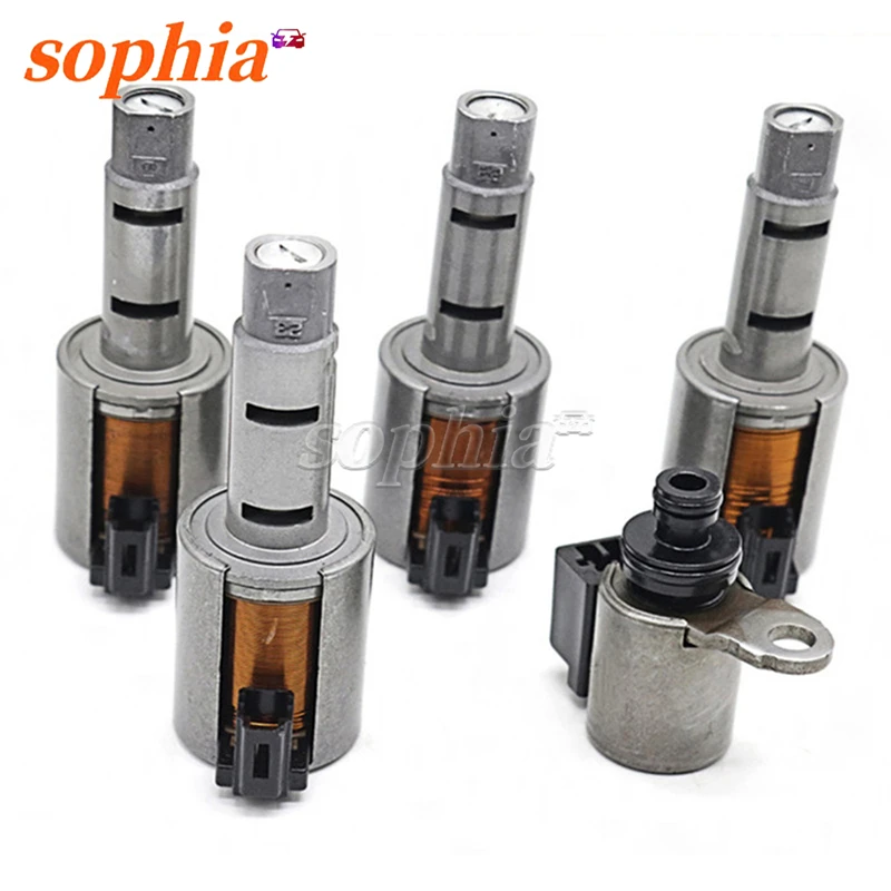 Original JF015E RE0F11A CVT Transmission Solenoid Kit For Nissan Tiida Sylphy Sentra Versa Sunny Valve Body Parts