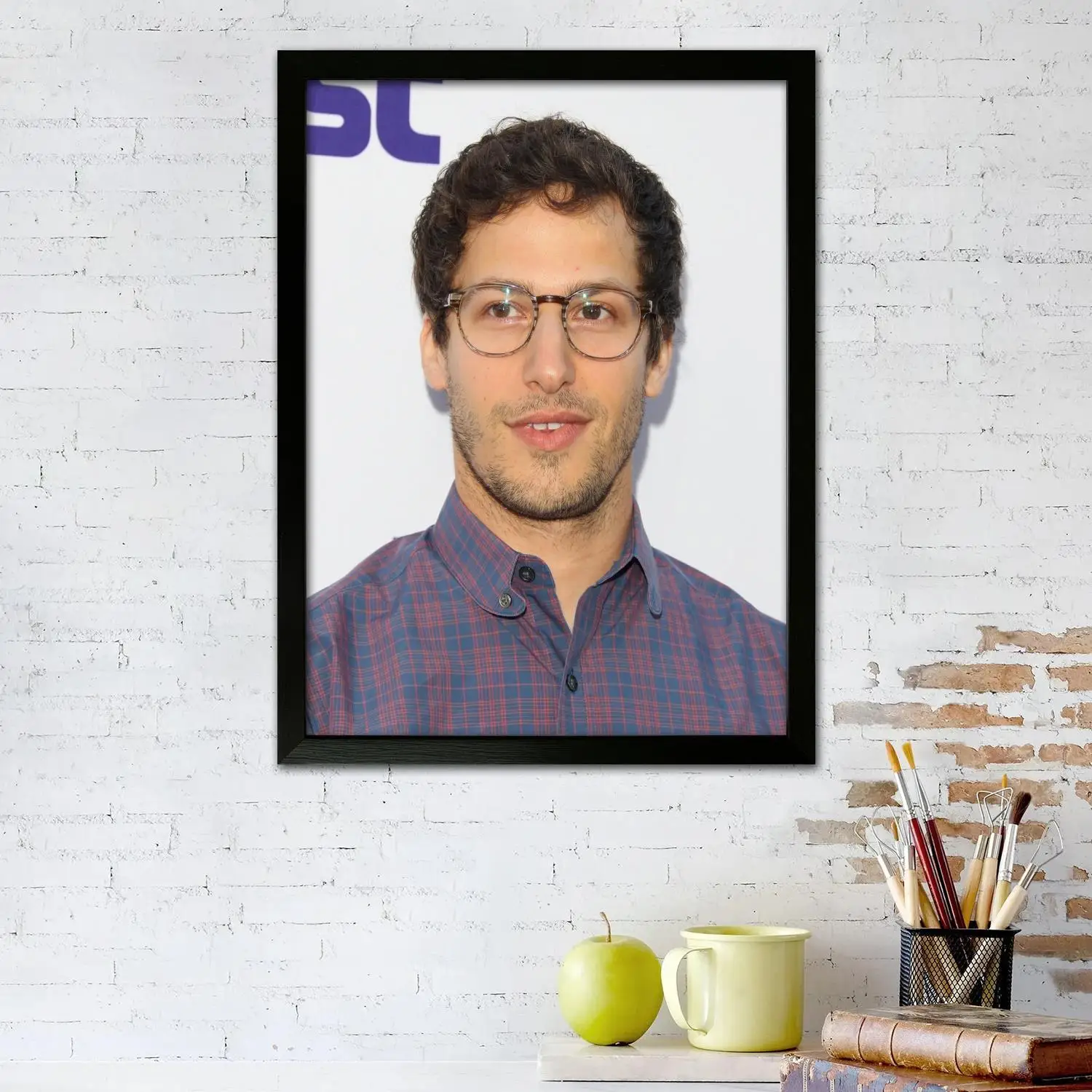 andy samberg actor Canvas Art Poster, Wall Art Picture Print, Modern Family Bedroom Decor Posters,Decorative painting