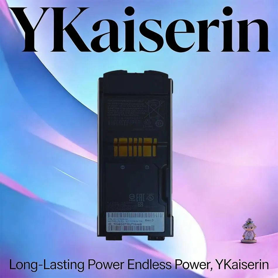 

Для Zebra MC95 MC9500 MC9590 MC9596 82-111636-04 Утолщенная версия Аккумулятор для сканера штрих-кодов, высокая емкость 7020 мАч, надежная замена