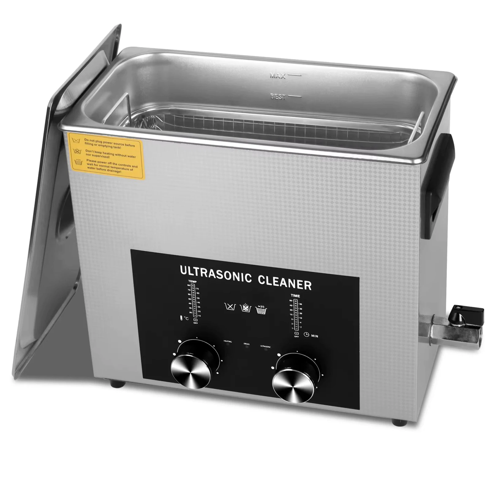 

Ультразвуковой очиститель ACMESONIC 6 л с нагревателем Degas Sonic Cleaning для лабораторных ювелирных деталей, велосипедных монет, стоматологических