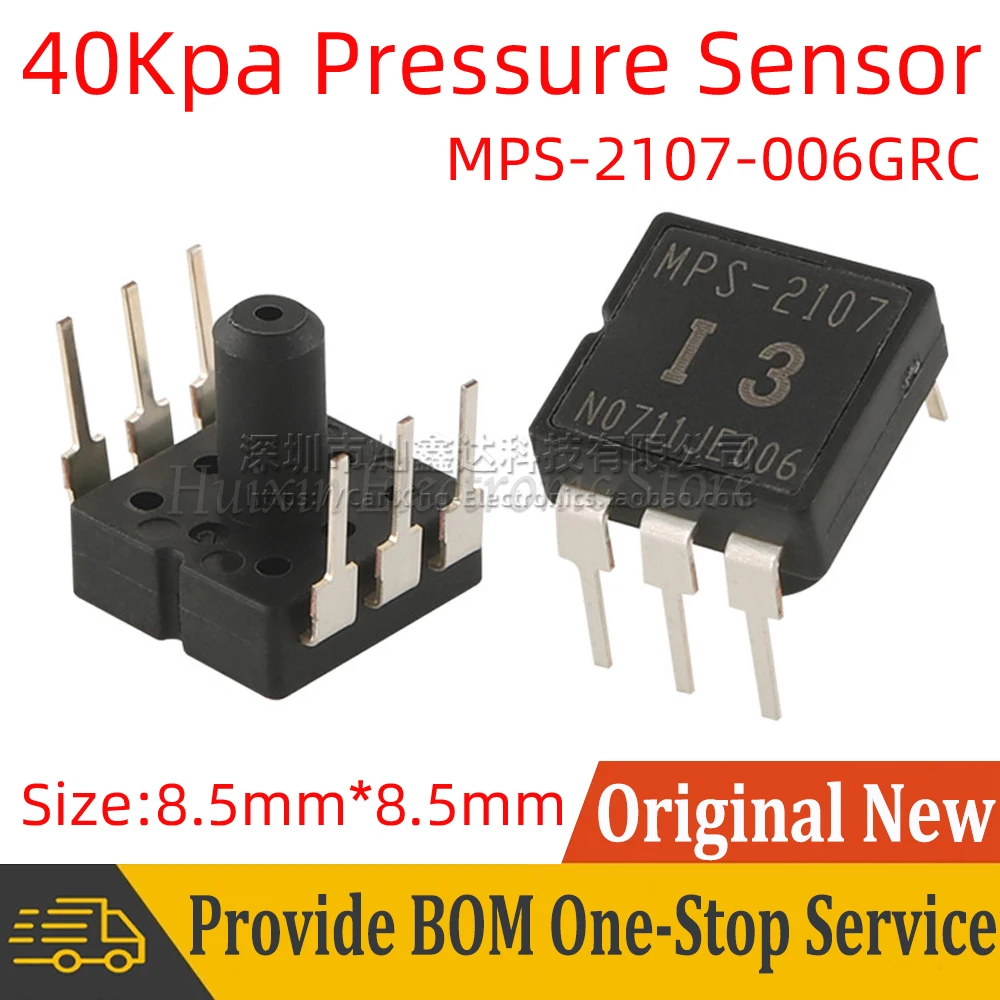 MPS-2107-I3 MPS-2107-006GRC Monitor Silicon Pressure Sensor 40kPa 5.8PSI For Electronic Blood Pressure DIP 6