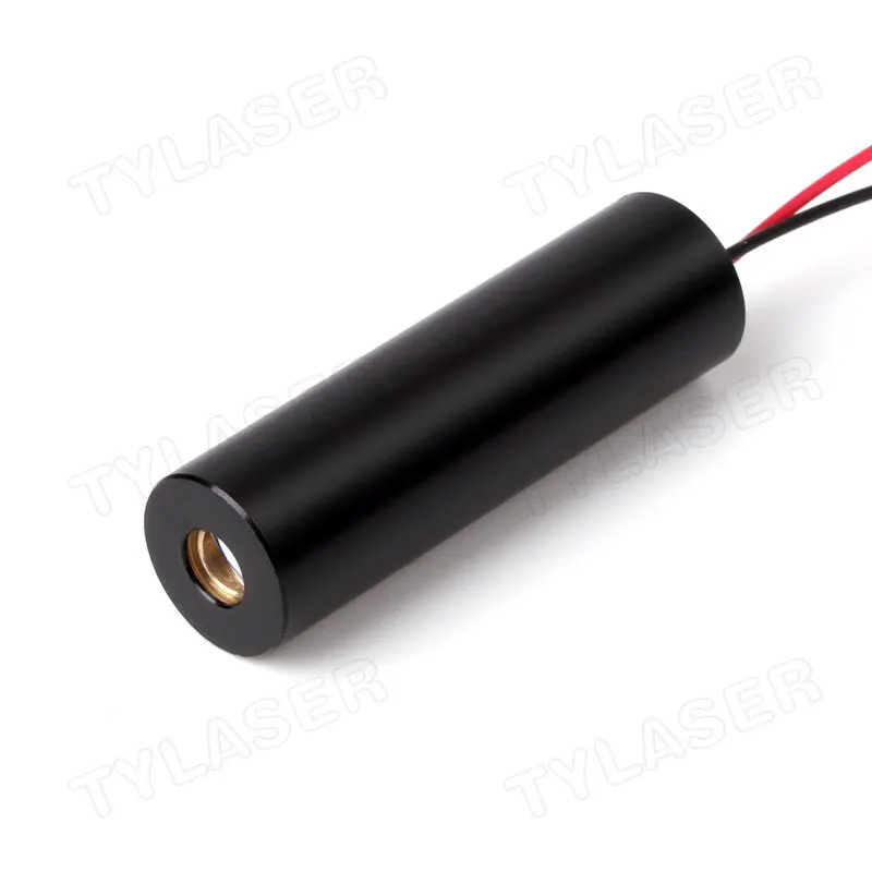 Glass Lens 24V DC Input 10mW 30mw 50mw 80mw 100mw 150mw 200mw 405nm Blue Cross Line Laser Diode Module D12x40mm Industrial Grade