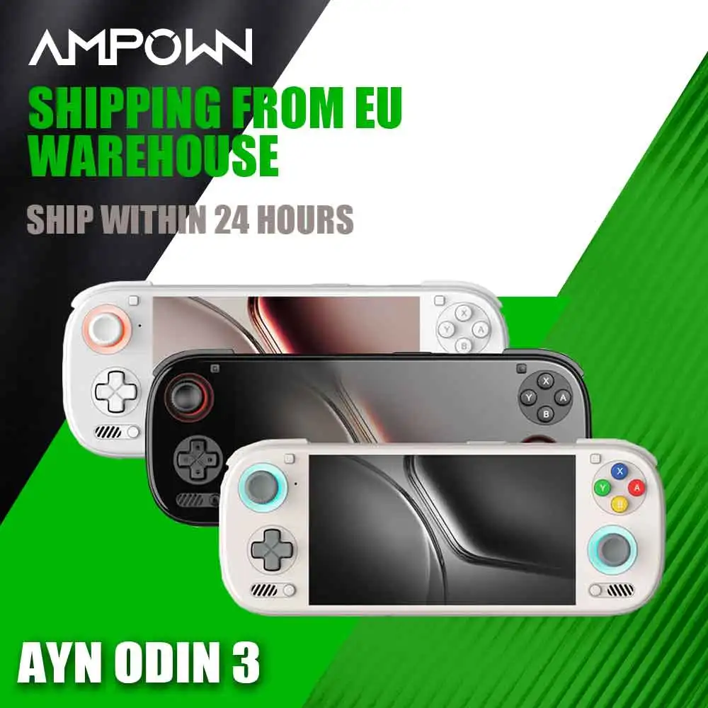 AYN Odin 3, console portatile Android — batteria che dura una giornata intera di trasferte