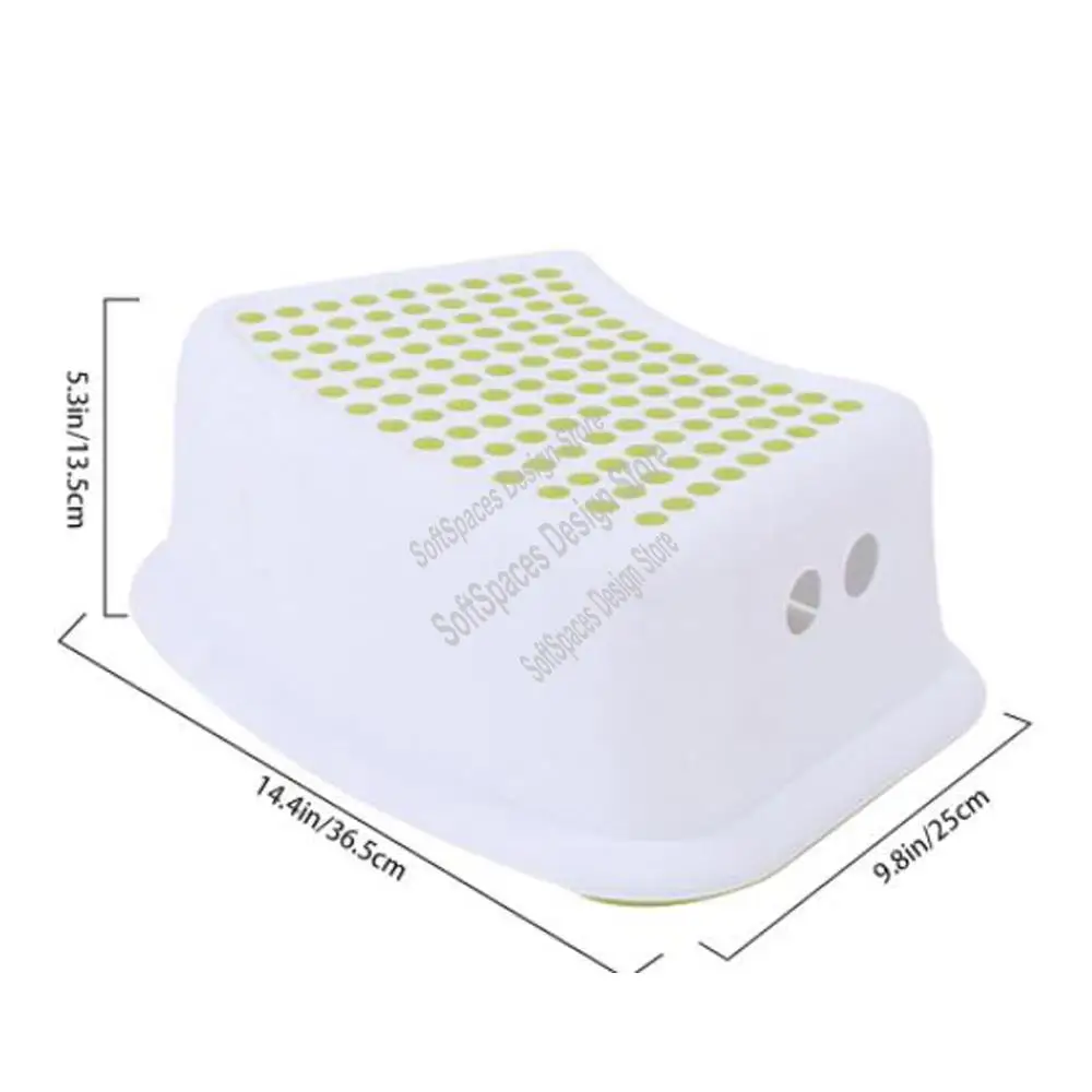 A51M-Plastic Non-Slip Chair Children's Stackable Step Stool Assistant Assistant Kitchen Bathroom Toilet Chair