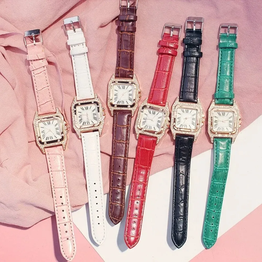 

Women Starry Sky Watch Luxury Rose Gold Watches Casual Leather Quartz Wristwatch Bracelet Set Female Clock Montre Femme Relogio