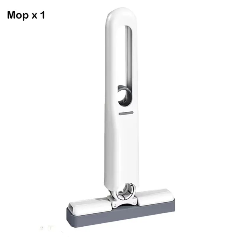 Mini Mop Powerful Squeeze Folding Floor Washing Home Cleaning Mops Self-squeezing Desk Cleaner Glass Household Cleaning Tools