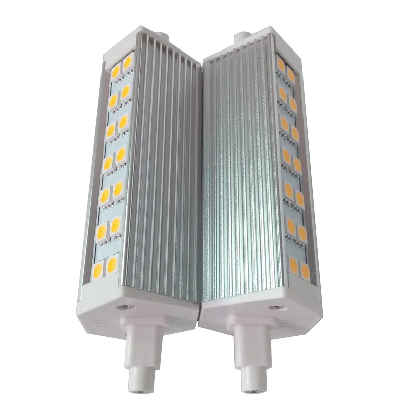 

10PCS 118mm R7S Led Lamp J118 AC 220V 110V 5050SMD led Spotlight Replace Halogen Floodlight R7S Led 20W 30W Lamparas No Flicker