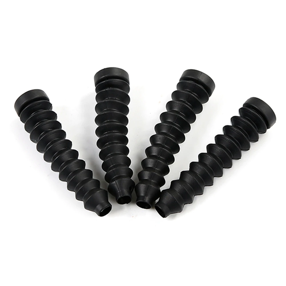 4 pçs rc carro 8mm amortecedor em forma de torre fole amortecimento kit capa poeira para 1/5 hpiaha km baja 5b 5t 5sc