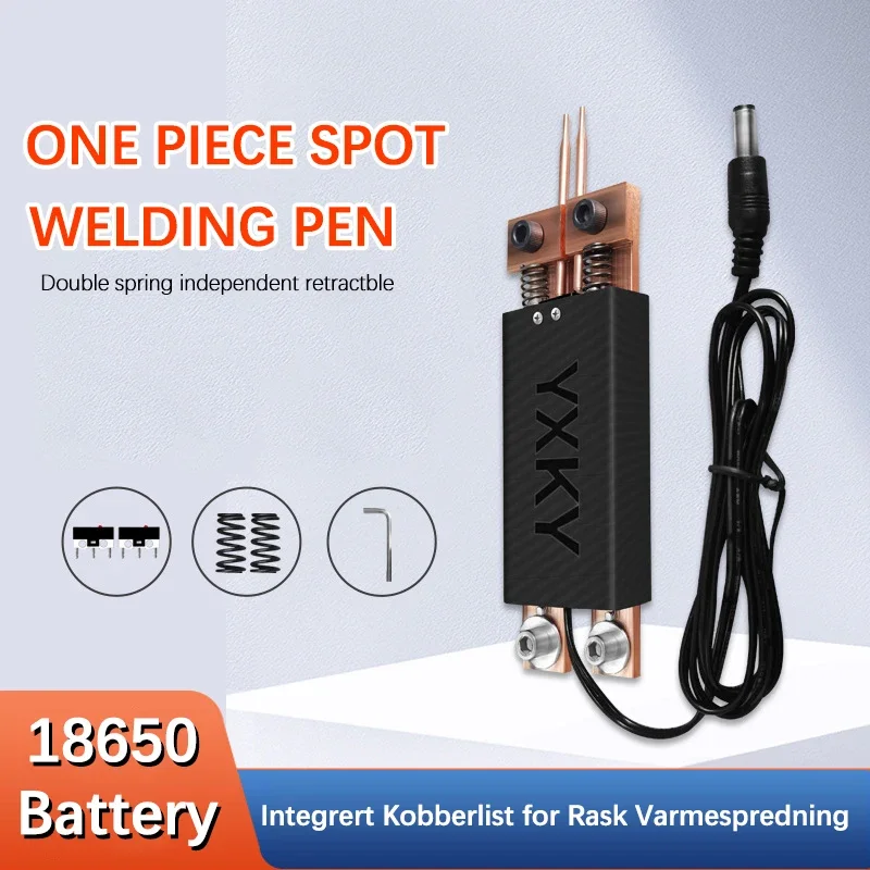 Integrated Type Spot Welding Pen Automatic Trigger Weld Machine Accessory for 18650 Battery Handheld Spot Welding Machine