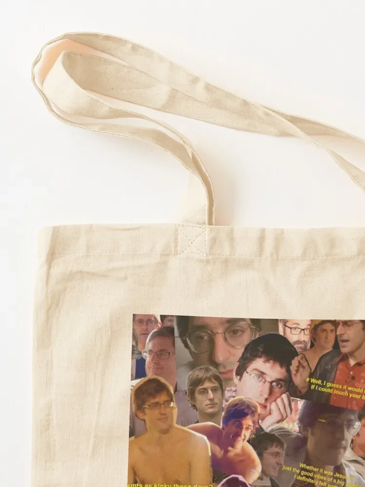 Louis Theroux Tote Bag hand bags Beach bag supermarket folding bag