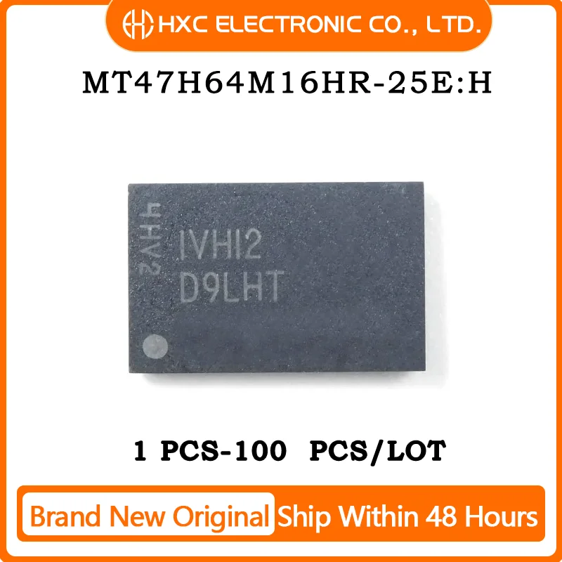 

Free Shipping 1PCS/10PCS/50PCS/100PCS MT47H64M16HR-25E:H MT47H64M16HR Brand New Original IC CHIP