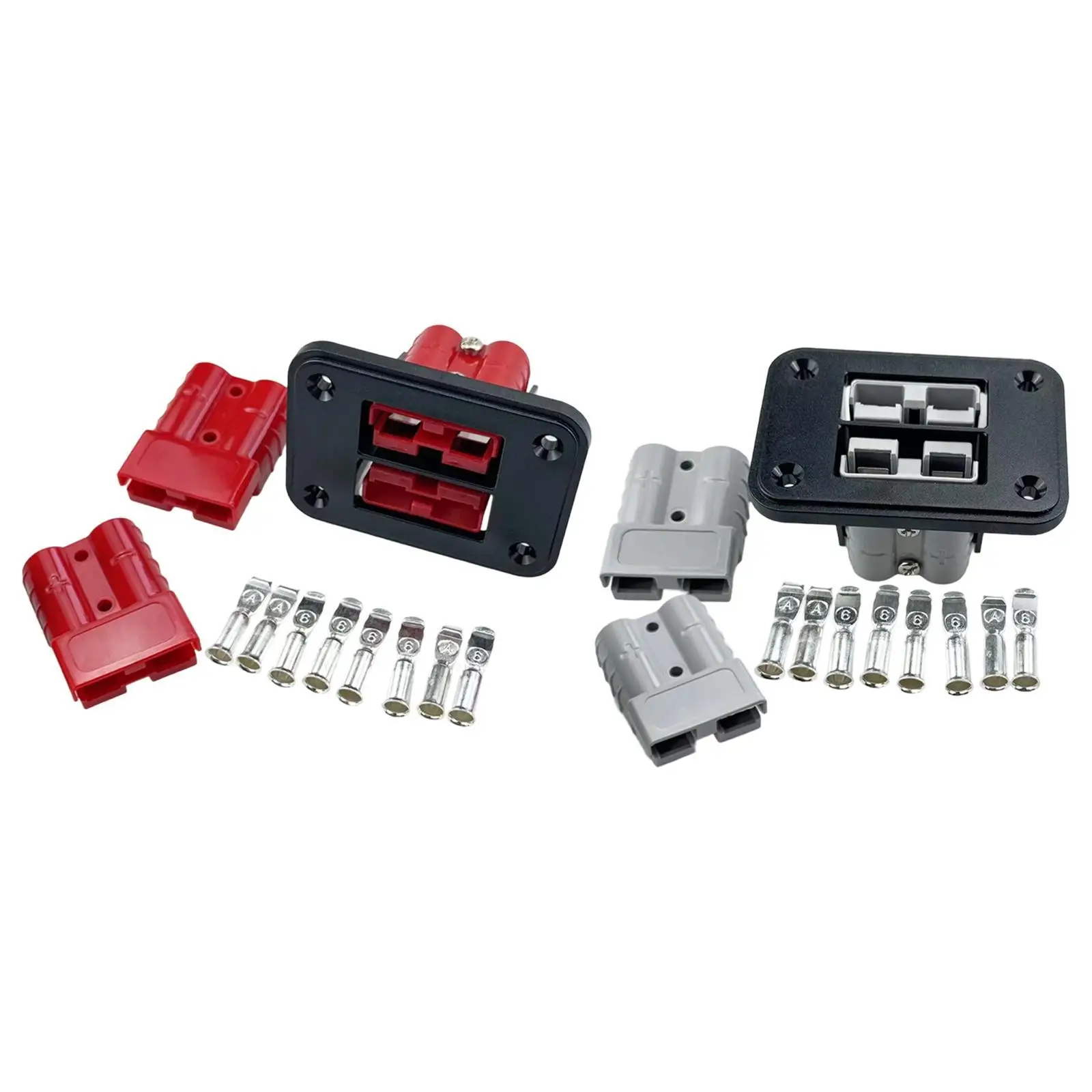 Unterputz-Einbauplatte, 50 A, Stecker, Montageplatte, Wohnwagen, 13-poliger Stecker für Schiffe, Yachten und Busse