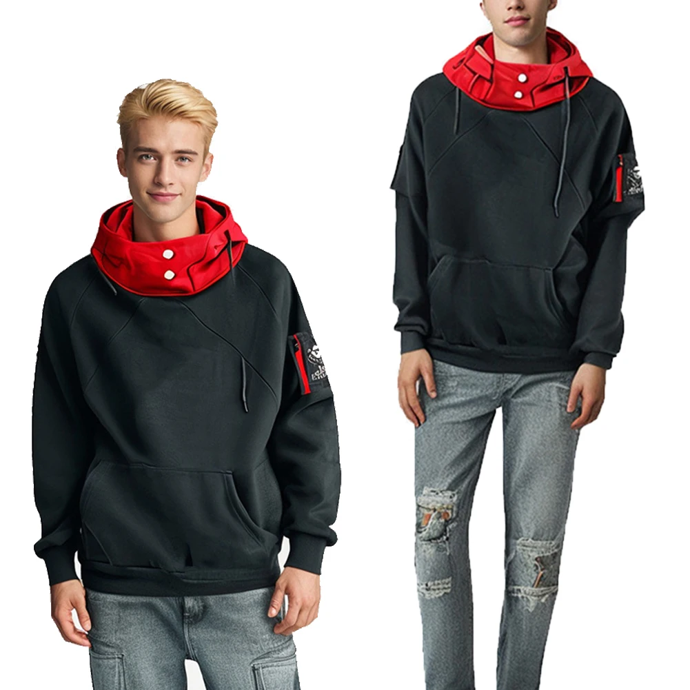 

Fantasia Anime Jujutsu Of Kaisen Yuji Itadori Cosplay Casual Sweatshirt Men Disfraz Costume Male Halloween Carnival Party Cloth