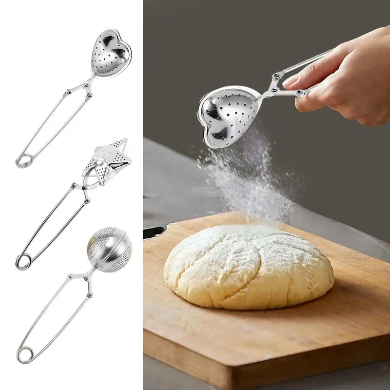 Loose Leaf Mesh Tea Infuser, Tea Strainer, Filter Maker, Difusor para Erva, Spice, Brewing Items, Service Teaware, Kitchen Tool