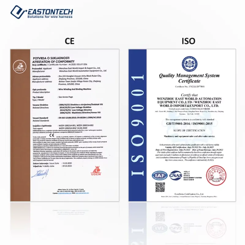 EW-3010 0,1-6mm2 Nuovo modello ESC-BX4 Macchina automatica per taglio e strisce di fili ad alta efficienza
