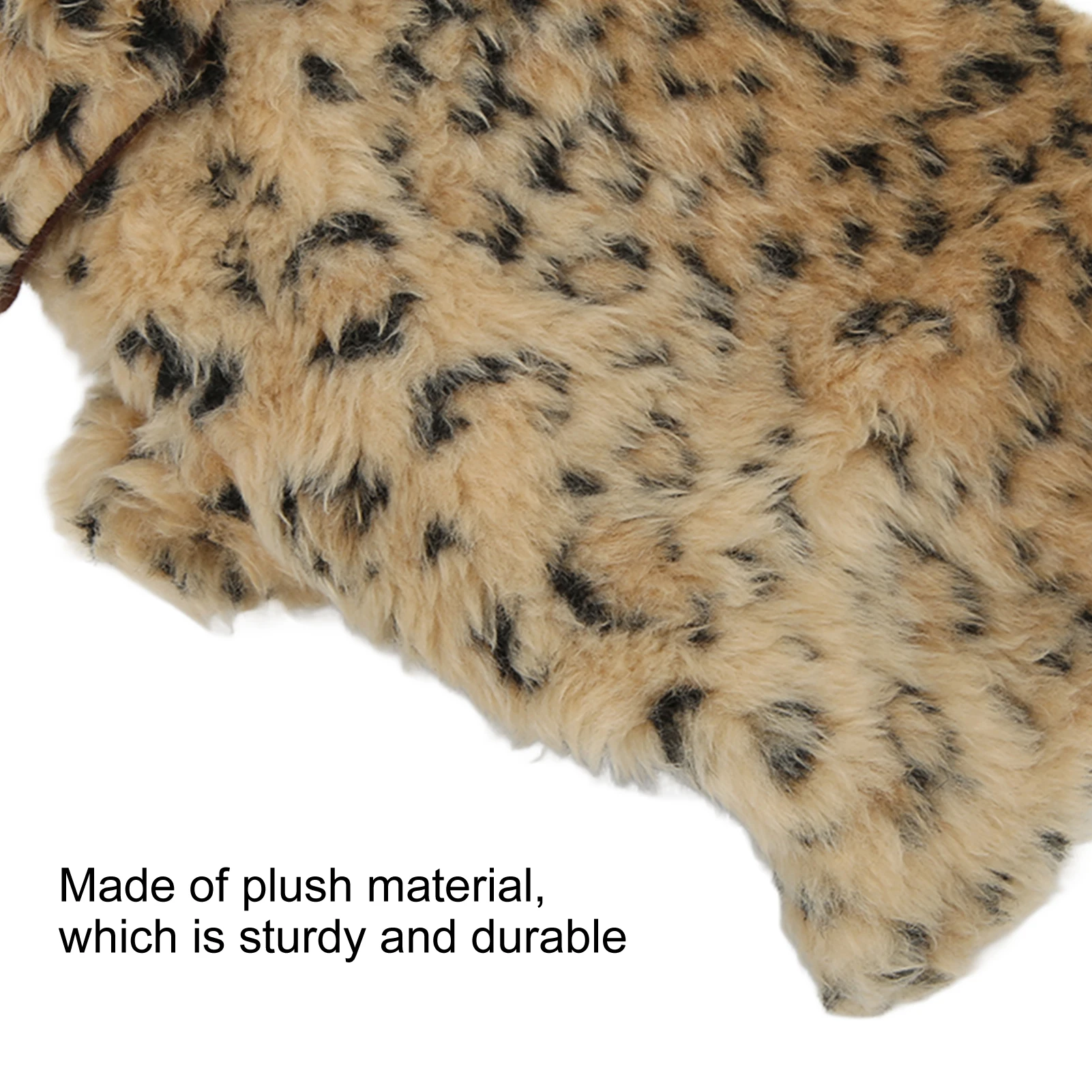 Pet Leopard Print Cloak Cute Retro Stylish Puppy Plush Jacket For Autumn And Winter