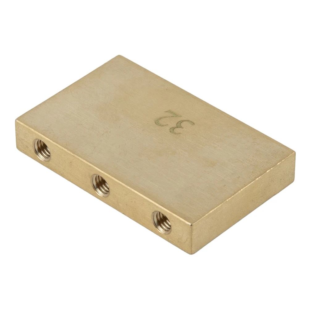 Enhance Tone and Stability with Brass Block Electric Guitar Tremolo System Bridge Available in 32MM 34MM 37MM 42MM