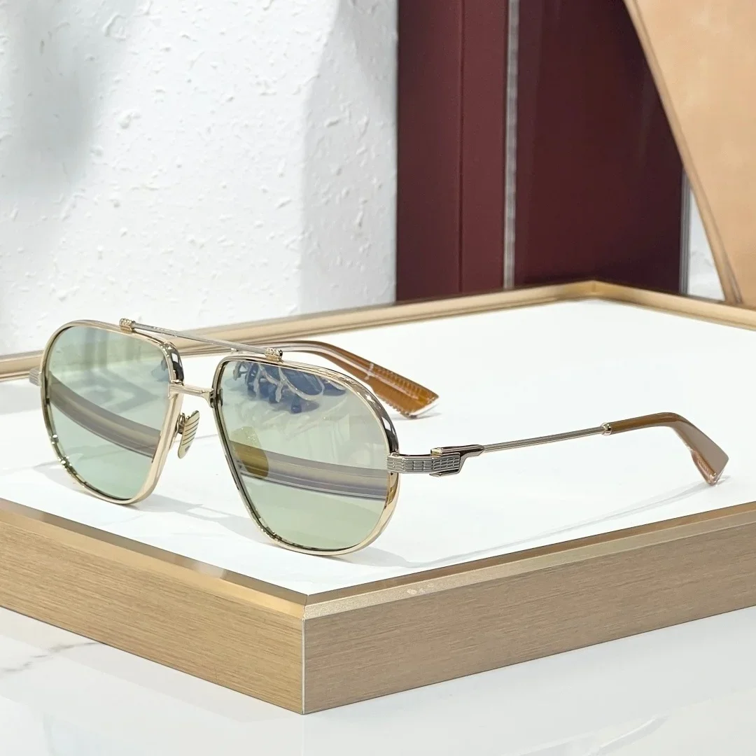 JM HOLLYWOOD 58-15-146 Top Quality Mens Sunglasses for Women Retro Trend Luxury Acetate UV400 Designer Sunglasses Frame
