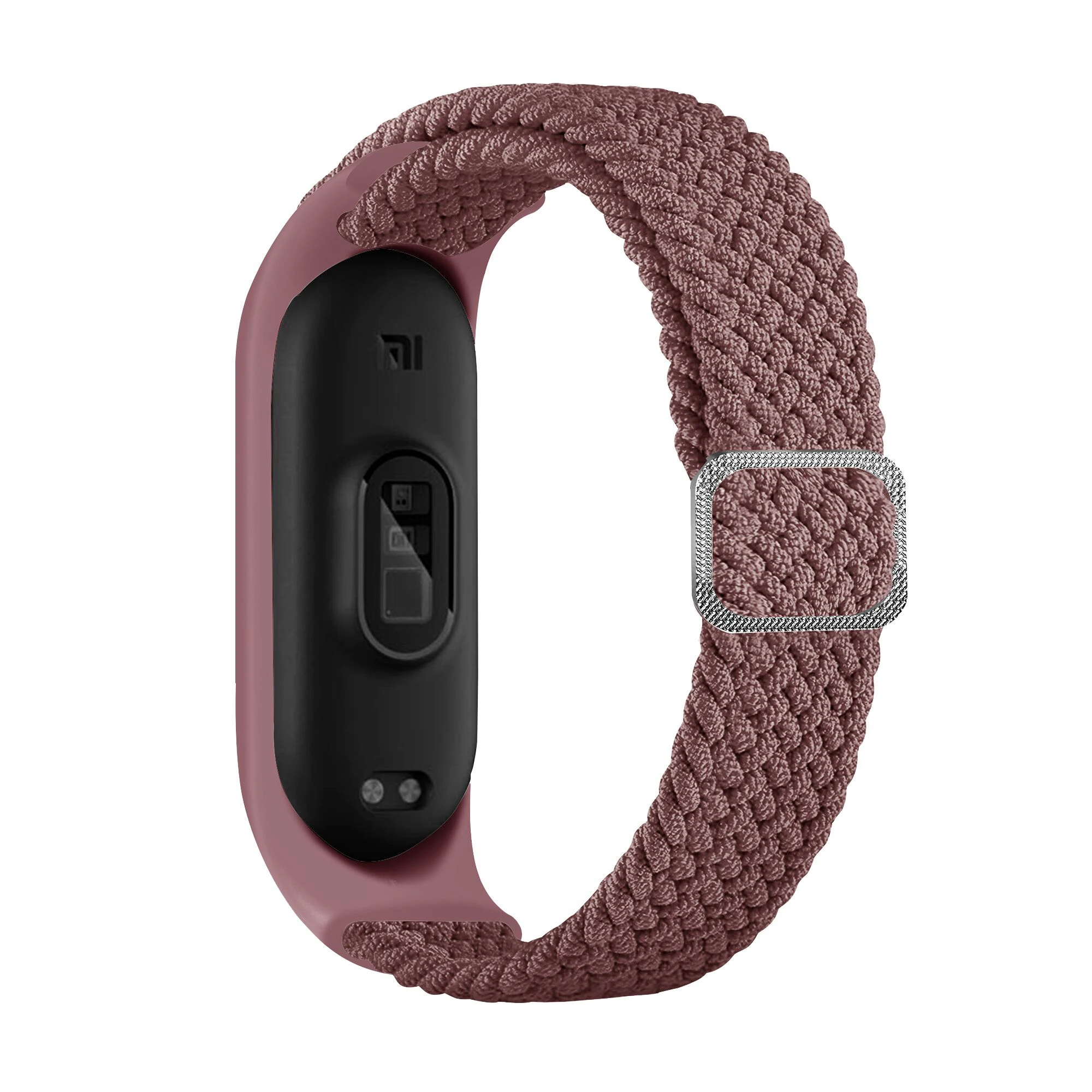 Strap for Mi band 8 7 bracelet Elastic adjustable Nylon Braided Miband4 miband 5 correa Wristband for xiaomi Mi band 4 3 5 6 7