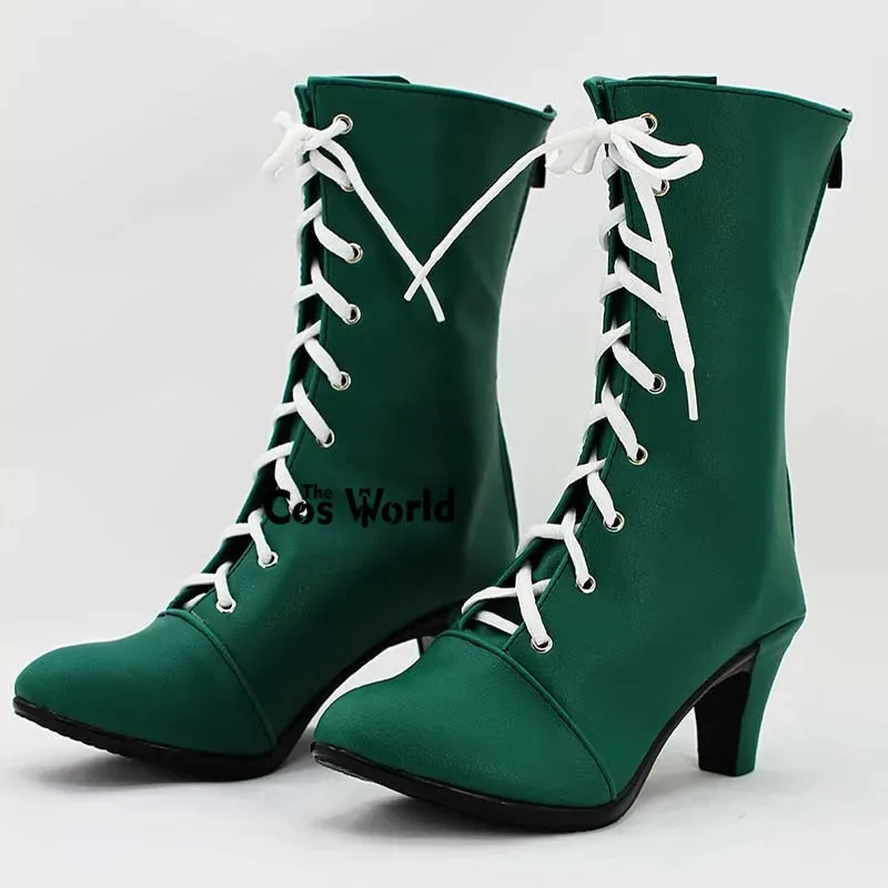 

qq681Moon Kino Makoto Anime Customize Cosplay High Heels Shoes Boots