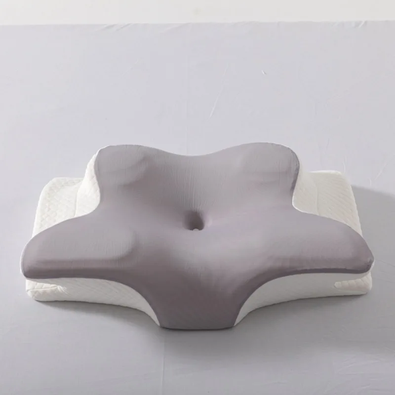 1PCS New Supportive Special-Shaped Horn Pillow Airplane Pillow Dish Memory Pillow Slow Rebound